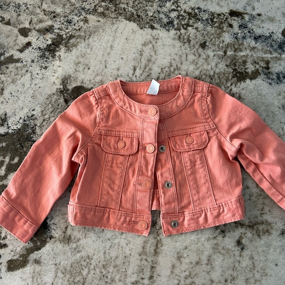 Gap Pink Denim Jacket - Picture 1 of 4